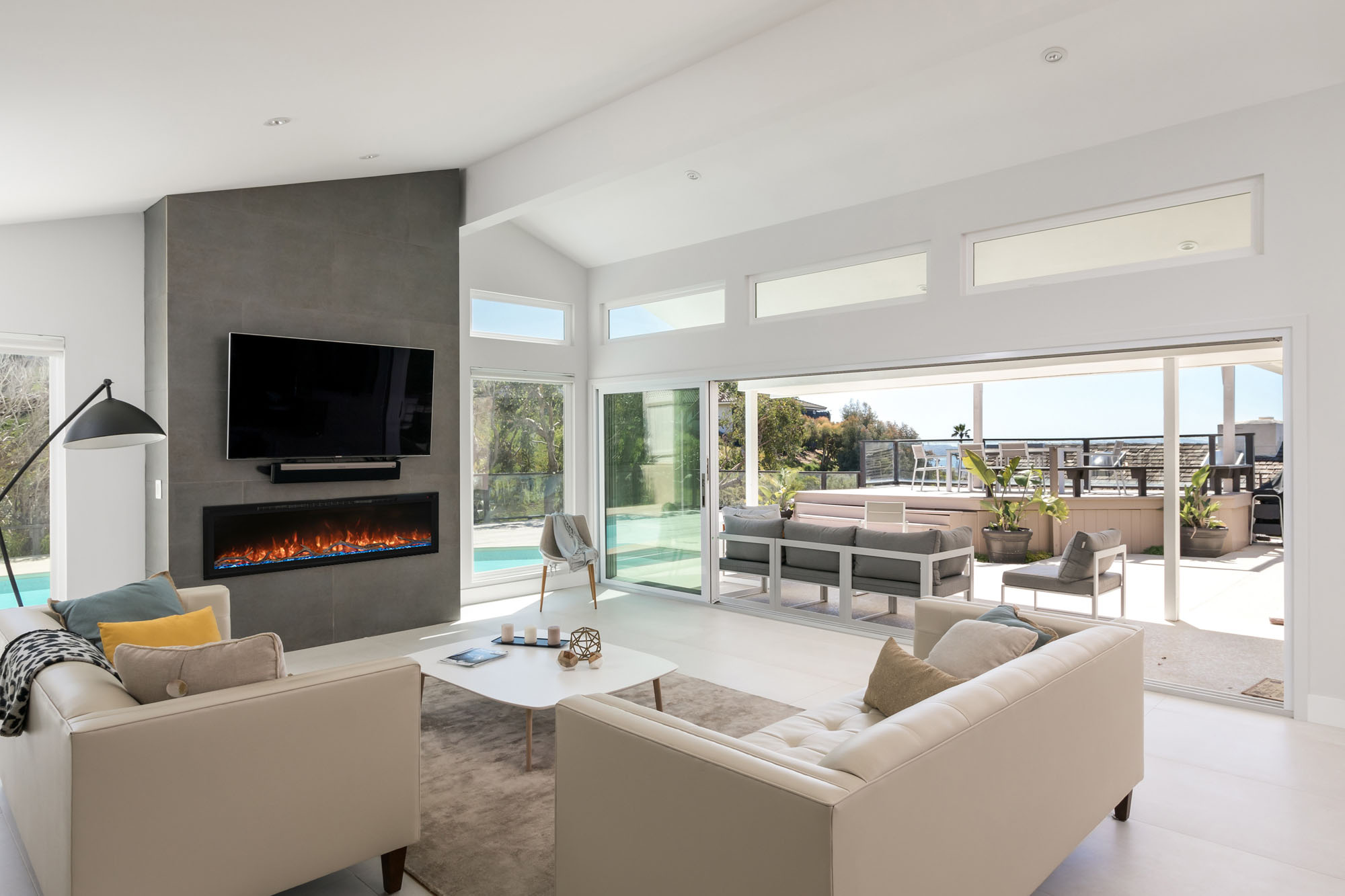 modern flames electric fireplace